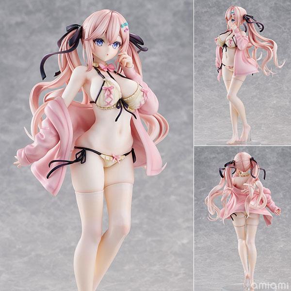 あゆま紗由イラスト『李原りこ 小悪魔リボン水着ver.』 完成品フィギュア[ユニオンクリエイティブ]【送料無料】《発売済・在庫品》の画像