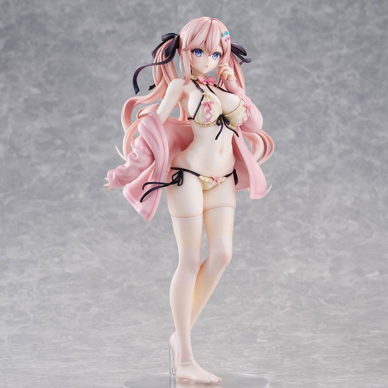 あゆま紗由イラスト『李原りこ 小悪魔リボン水着ver.』 完成品フィギュア[ユニオンクリエイティブ]【送料無料】《発売済・在庫品》の画像