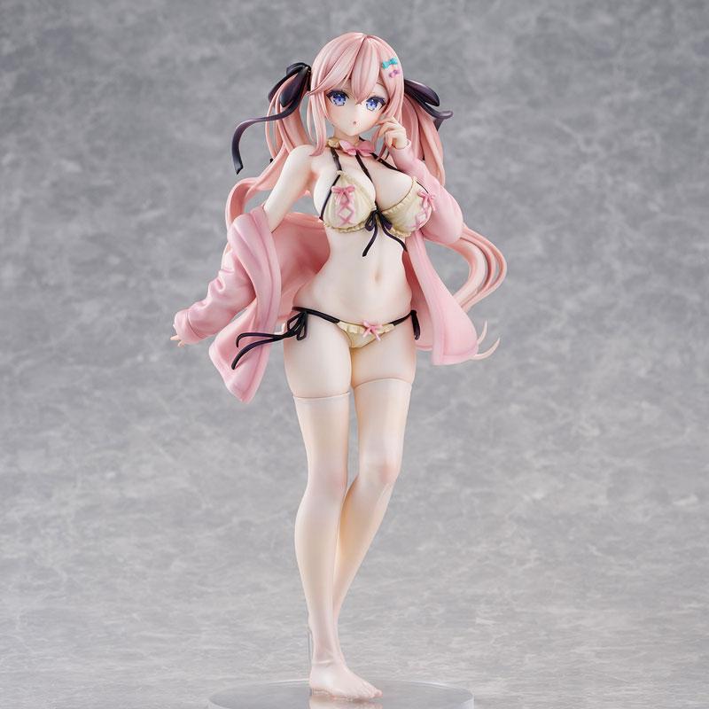 あゆま紗由イラスト『李原りこ 小悪魔リボン水着ver.』 完成品フィギュア[ユニオンクリエイティブ]【送料無料】《発売済・在庫品》の画像