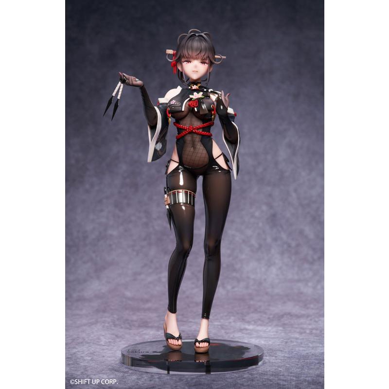 あみあみ限定特典】勝利の女神:NIKKE サクラ 黒夜密行 1/7 完成 あみあみ限定特典】勝利の女神:NIKKE サクラ 黒夜密行 1/7 完成