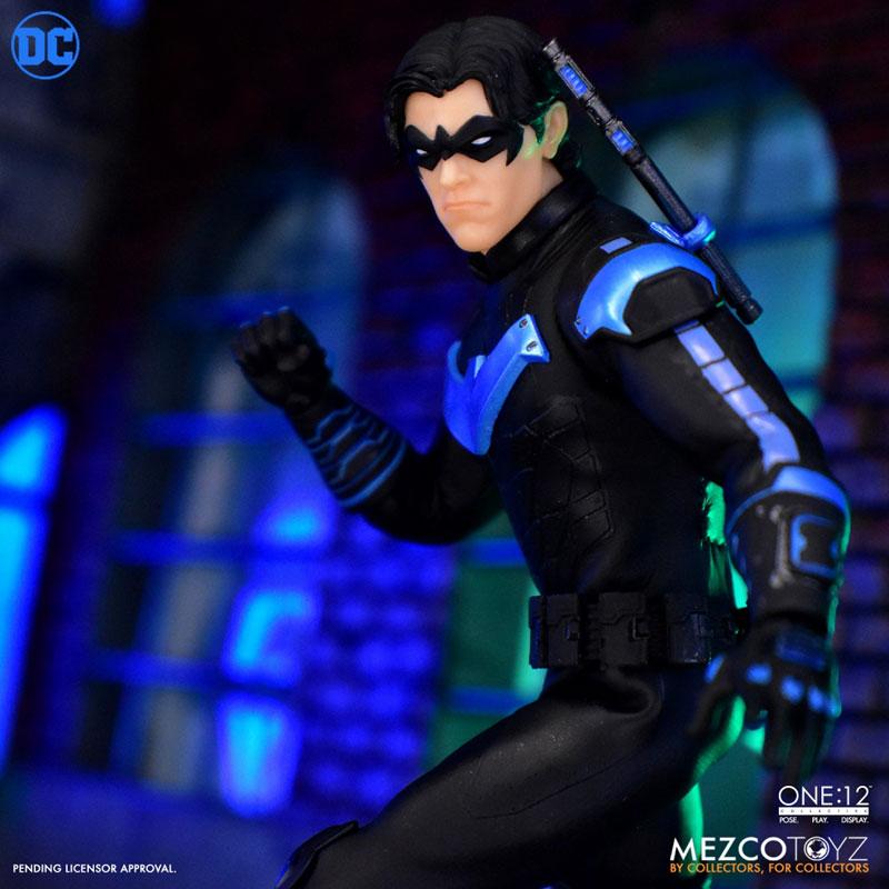 mezco メズコ ナイトウィング nightwing アクションフィギュア ワン12コレクティブ/ DCコミックス： ナイトウィング 1/12 アクション