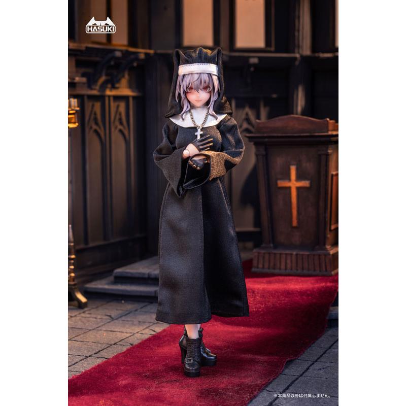 限定販売】CS-018 ドール用 シスター服セットB(ドール用)[HASUKI 限定販売】CS-018 ドール用 シスター服セットB(ドール用)[HASUKI