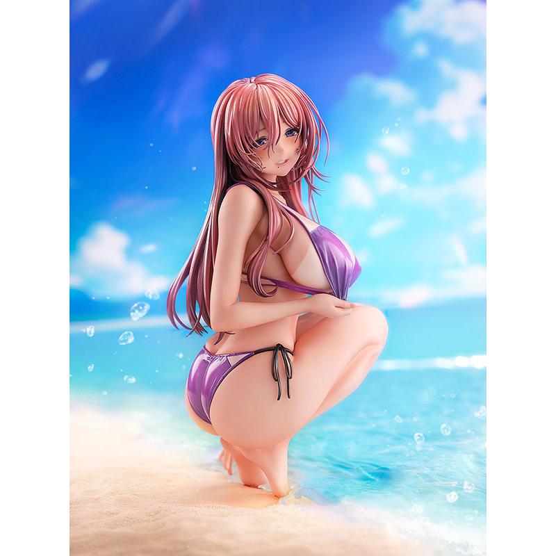 ピロ水(アマカノ　アマカノ3) はにかみ彼女　来海志乃羽　アクリルフィギュア アルミナ 【限定販売】はにかみ彼女 来海志乃羽 1/7 完成品フィギュア