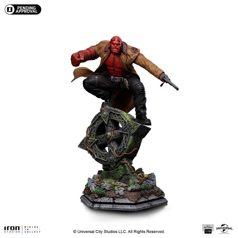 『ヘルボーイ/ゴールデン・アーミー』 スタチュー 「バトルジオラマ・シリーズ」1/10スケール ヘルボーイ【同梱不可】【送料無料】《発売済・在庫品》