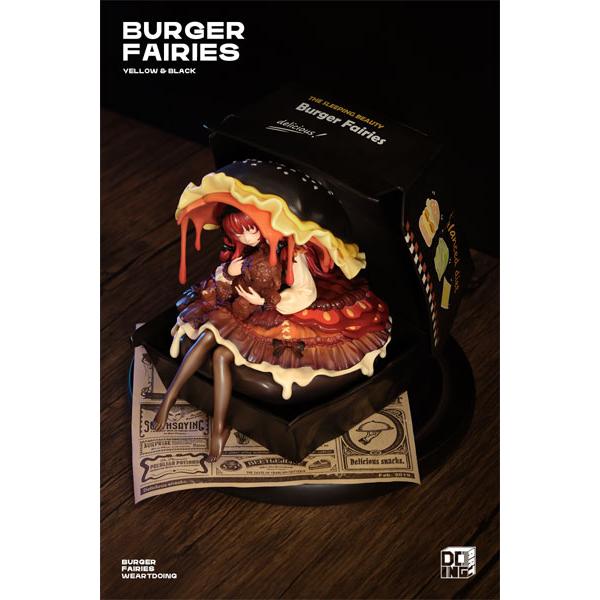 バーガーの妖精 - ブラック デラックス版 完成品 特典】バーガーの妖精 - ブラック デラックス版 完成品フィギュア[WE