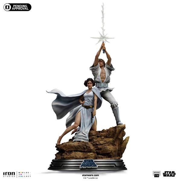 アイアン・スタジオ　スター・ウォーズ　１／１０スケール　ルーク・スカイウォーカー スター・ウォーズ スタチュー「デラックス・アートスケール」1/10
