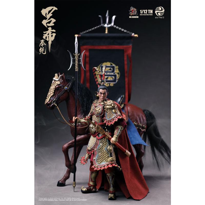 レア☆ 希少☆ コレクティブル・フィギュア 1/12 コレクティブルフィギュア 掌上三国 呂布 奉先 デラックス
