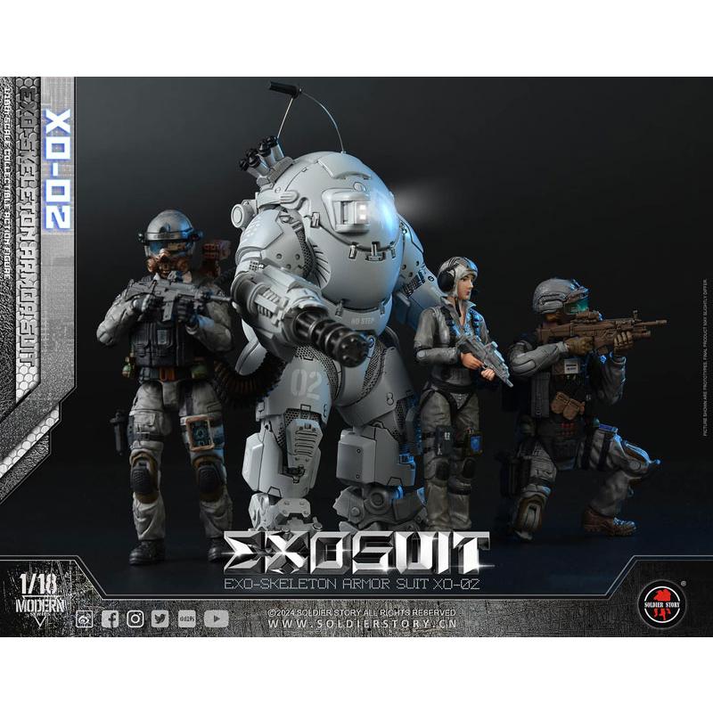 1/18 エグゾスーツ エグゾスケルトン アーマースーツ XO-02[Soldier 