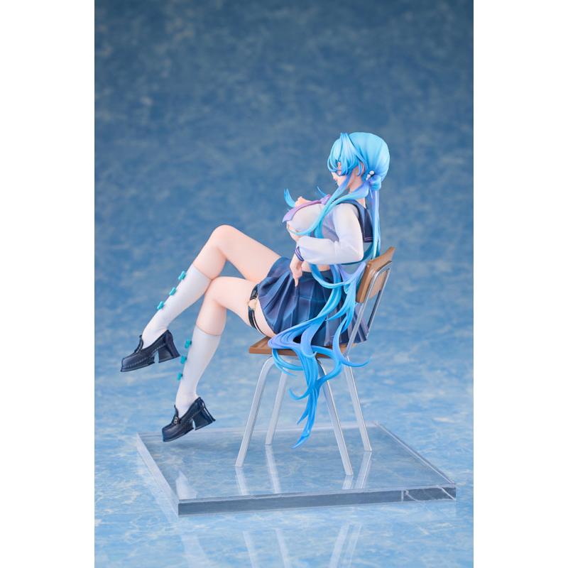 新品 兎扎特氏オリジナルイラスト『サークル活動 綾桜 結月』豪華版 1/7 サークル活動 綾桜結月 illustration by 兎扎特 1/7 完成品フィギュア
