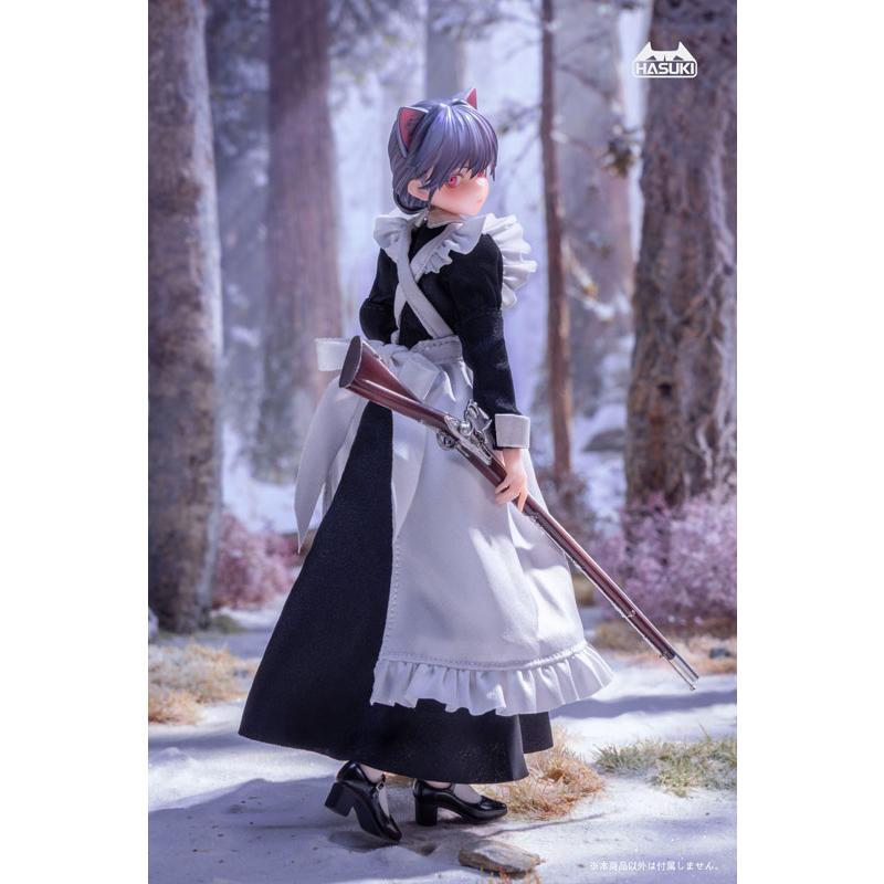 未開封 ハスキ PA010 メイド銃士 FKEY フィギュア HASUKI・R.Z.】メイド銃士 FKEY 完成品可動フィギュア・pocket art