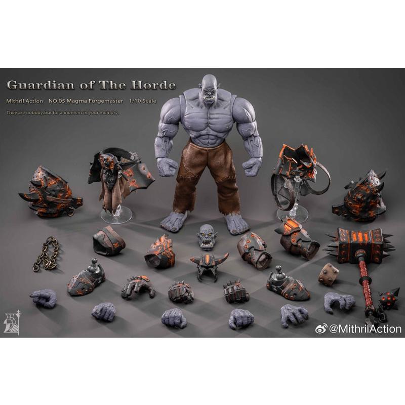 Guardian of The Horde(ガーディアンオブザホード) NO.05 Magma Forgemaster(マグマフォージマスター) 1/10 完成品 可動フィギュア Mithril Action(ミスリルアクション) Guardian of The Horde(ガーディアンオブザホード) NO.05 マグマ