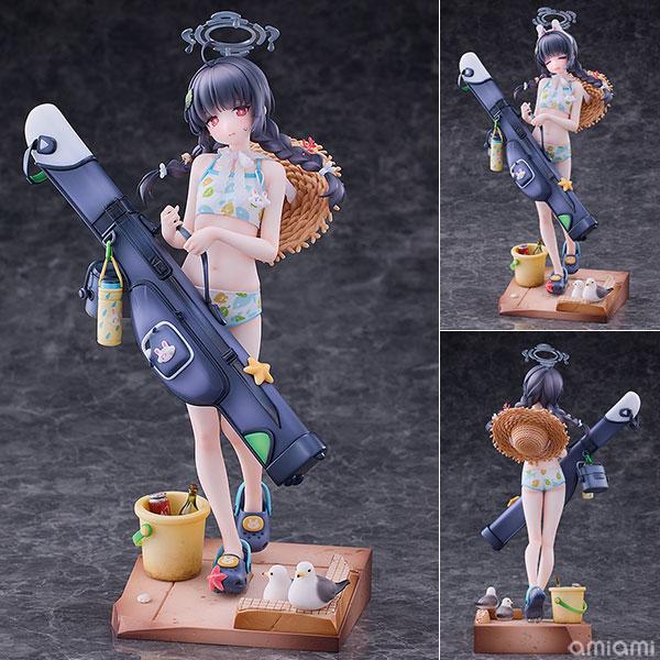 [開封済]ブルーアーカイブミユ(水着)1/7完成品フィギュア[Solarain] 特典】ブルーアーカイブ -Blue Archive- ミユ(水着) 1/7 完成品