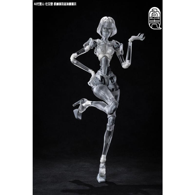 GK01FEC1 AI代理人 仕女型C1 透明Ver. 1/12スケール 可動フィギュア素