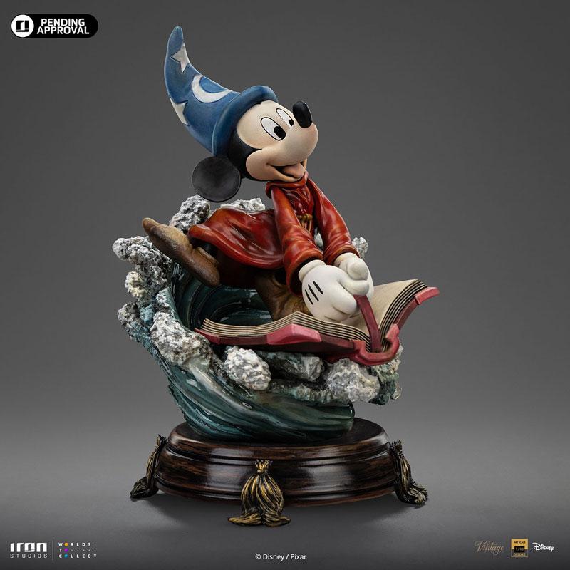 【新品未使用】ヴンテージミッキーマウス限定フィギュア香港製★未展示品 デラックスアートスケール ヴィンテージコレクション ミッキーマウス