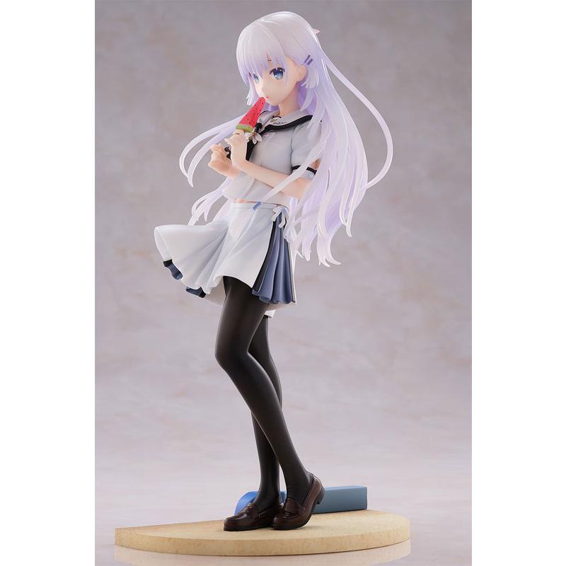 ベルファイン 鳴瀬しろは 1/7 Summer Pockets 開封済 美品 ベルファイン Summer Pockets REFLECTION BLUE 鳴瀬しろは 1/7 完成品