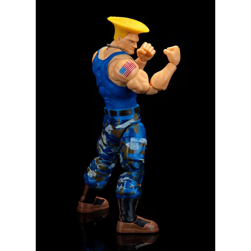 ストリートファイター アクションフィギュア 1/12 ガイル ストリートファイター アクションフィギュア 1/12 ガイル