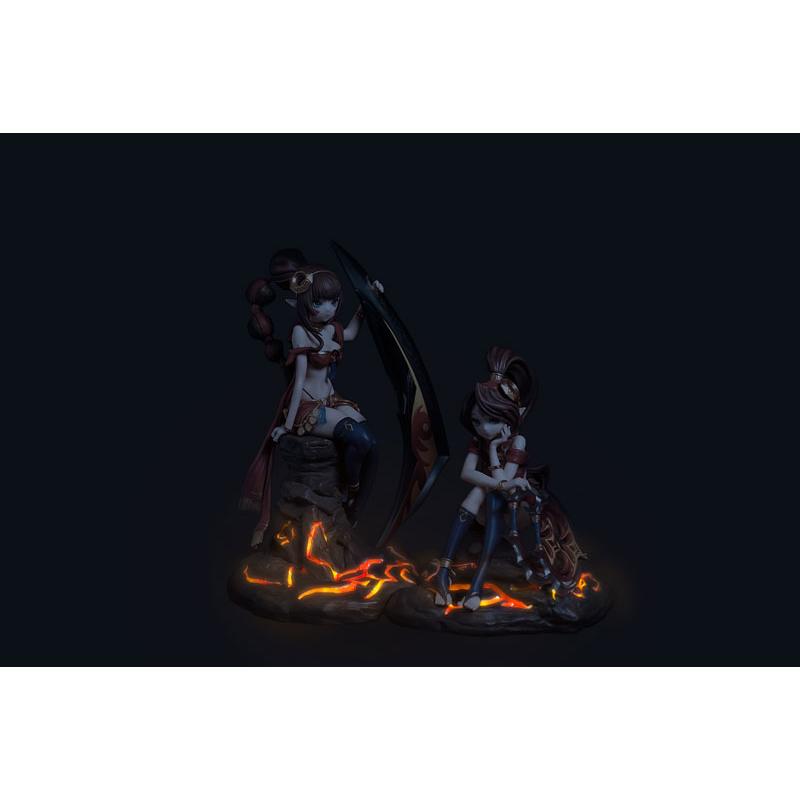 未開封】サマナーズウォー 双子フィギュア マルナ シャイナ 【公式通販】