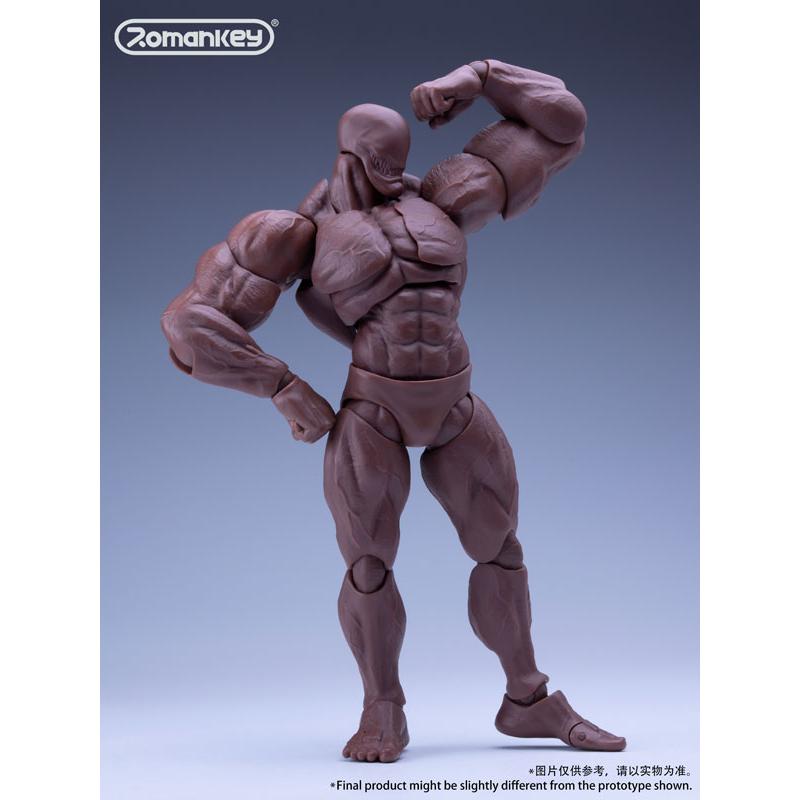 UMS003 1/12スケール 可動フィギュア男性素体 Big Guy(ビッグガイ