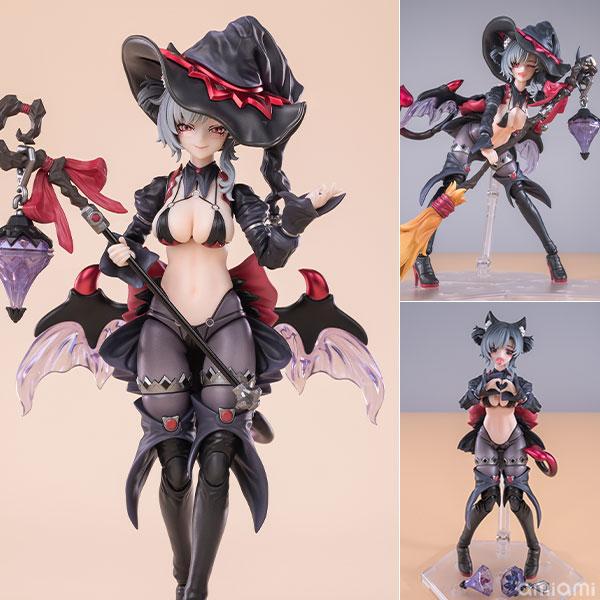 見習魔女・星川猫猫 1/12 完成品アクションフィギュア 黒髪Ver. 見習魔女・星川猫猫 1/12 完成品アクションフィギュア 黒髪Ver.[次元