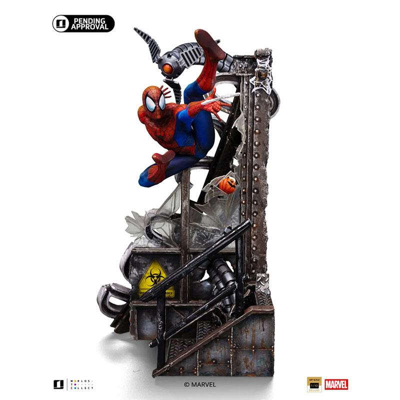 『マーベル』スタチュー 1/10スケール スパイダーマン(オズコープ)[コミック][アイアン・スタジオ]【同梱不可】【送料無料】《発売済・在庫品》_1