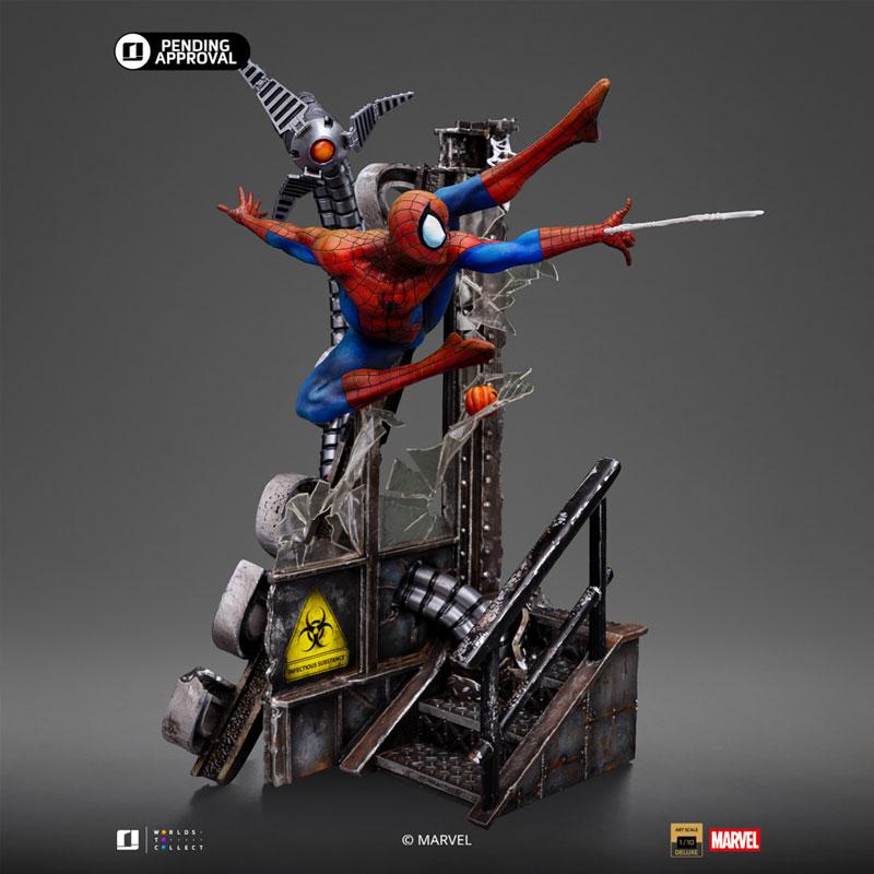『マーベル』スタチュー 1/10スケール スパイダーマン(オズコープ)[コミック][アイアン・スタジオ]【同梱不可】【送料無料】《発売済・在庫品》_3