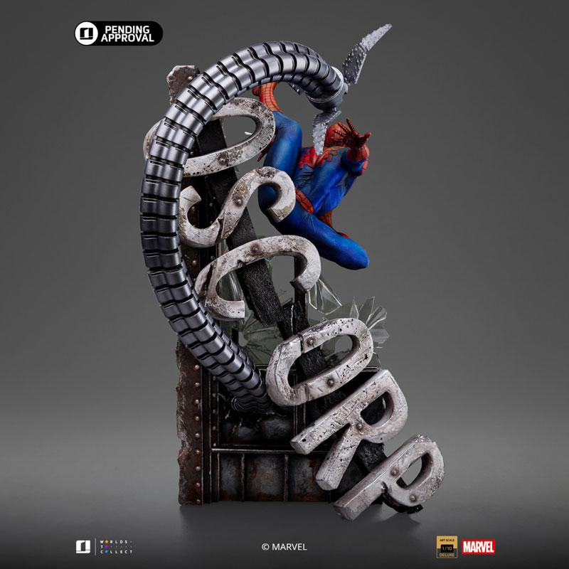 『マーベル』スタチュー 1/10スケール スパイダーマン(オズコープ)[コミック][アイアン・スタジオ]【同梱不可】【送料無料】《発売済・在庫品》_5