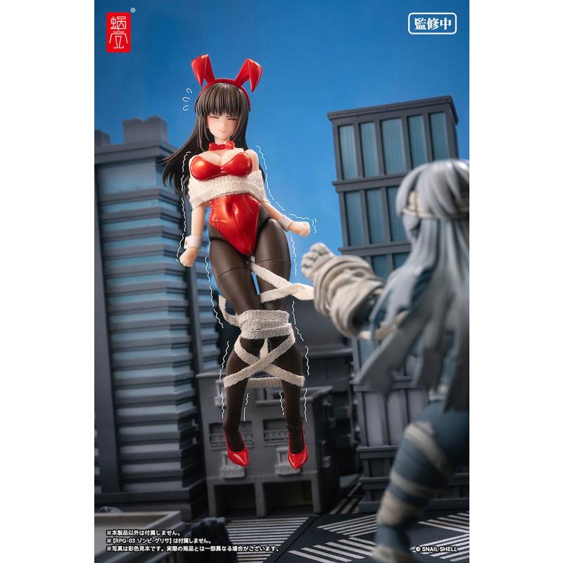 特典】空想JKシリーズ JK-01バニーガール レナ 1/12 完成品アクション