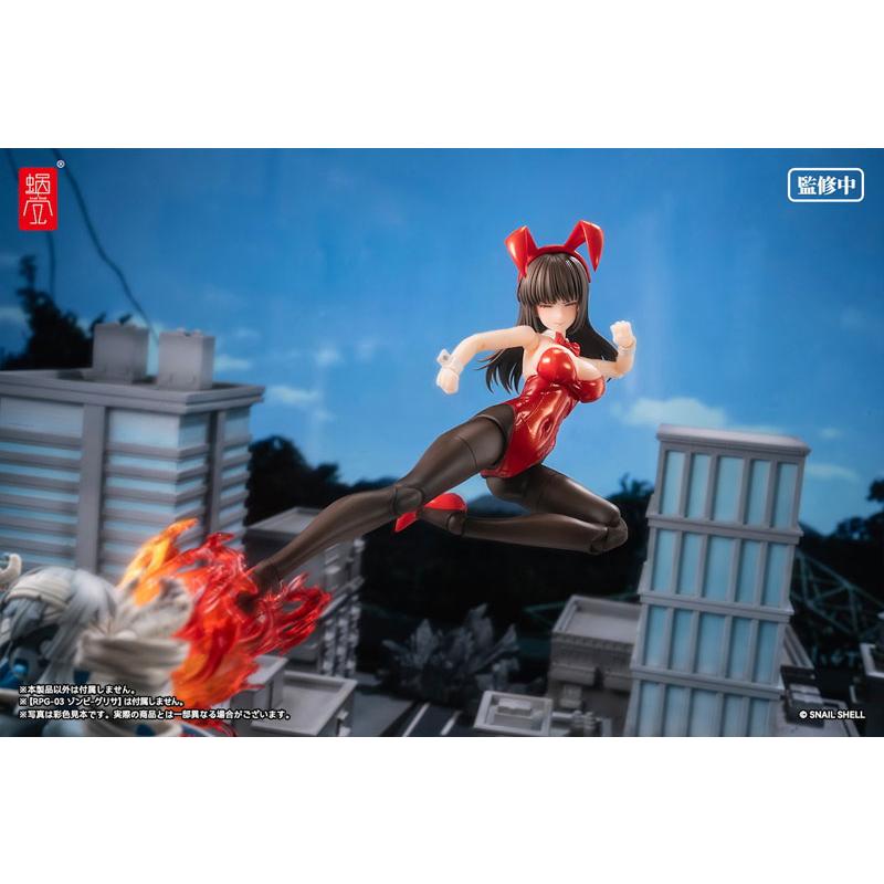 特典】空想JKシリーズ JK-01バニーガール レナ 1/12 完成品アクション