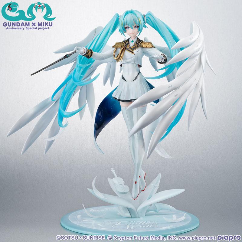 【未開封】Lucrea 初音ミク×ウイングガンダムゼロ EW[メガハウス] 限定販売】Lucrea 機動戦士ガンダム45周年×初音ミク 初音ミク×ウイング