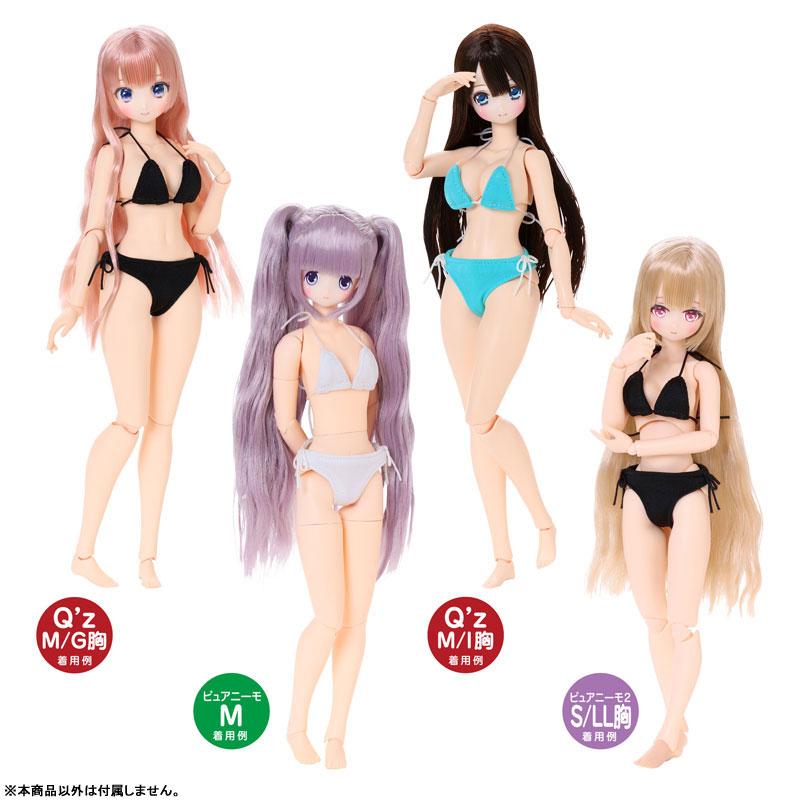 アゾンインターナショナル 1/6 Q'z 紐ビキニset ホワイト (ドール用