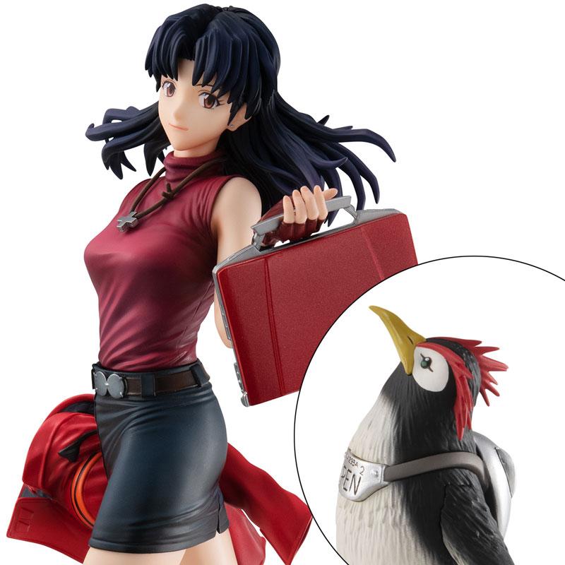 【限定販売】GALSシリーズ ヱヴァンゲリヲン新劇場版 葛城ミサト＆ペンペン 完成品フィギュア（再販）[メガハウス]《発売済・在庫品》の画像