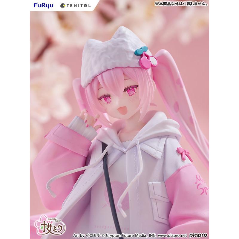 TENITOL 初音ミク 桜ミク Cool style[petit] フィギュア フリュー TENITOL 初音ミク 桜ミク Cool style[petit] 完成品