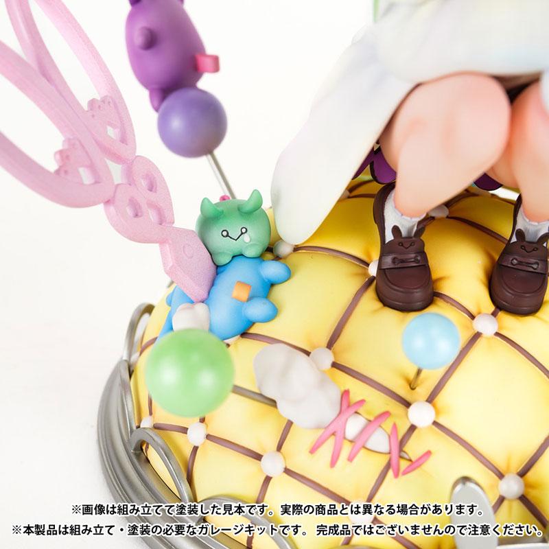 【塗装完成品】エルドラモデル　猫偽紗　ガレージキット　完成品 イラストレーターオリジナル ロメちゃん 未塗装・未組立レジンキット