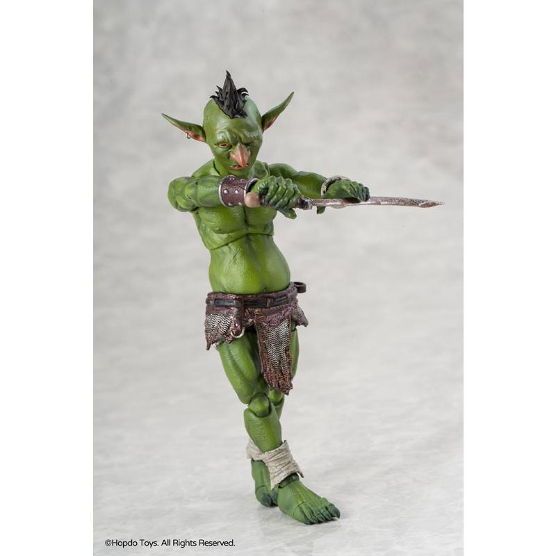 ゴブリン族 モヒカンゴブリン 1/12スケール可動フィギュア[HopDo Toys