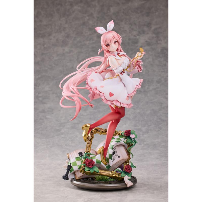 うさぎ　大きい　フィギュア 白いうさぎ Rosu Wonderland Ver. 1/7 完成品フィギュア 豪華版[Hobby