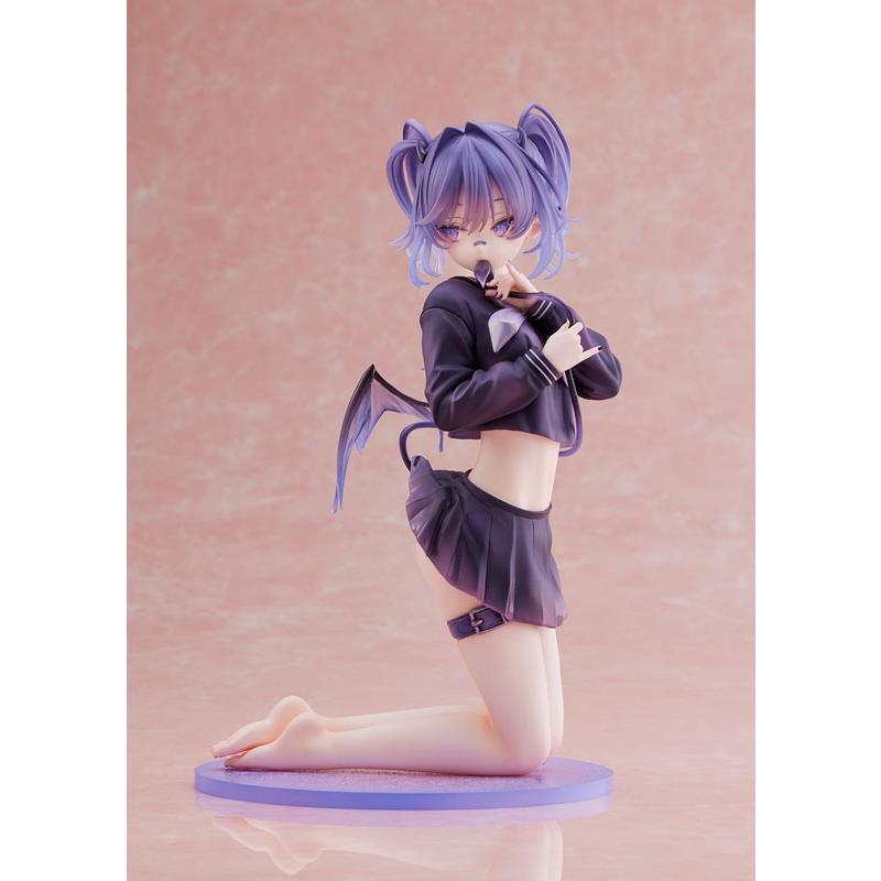 噛ミ癖ちゃん 浪漫Ver. by 無人ちゃん。【あみあみ限定特典】 無人ちゃん。氏のオリジナルキャラクター・噛ミ癖ちゃんが1/6スケール