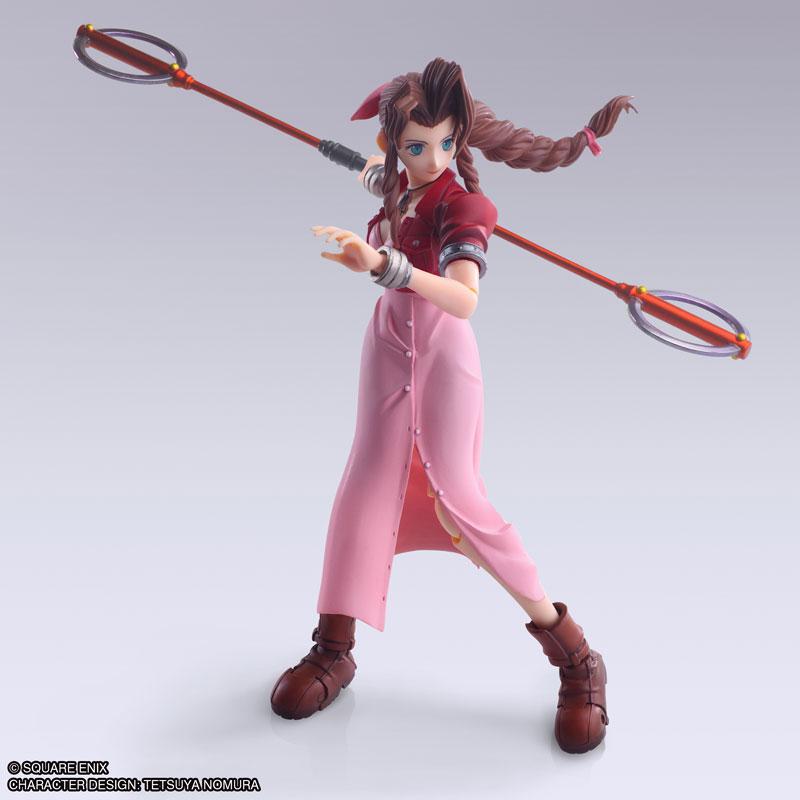 ファイナルファンタジーVII ブリングアーツ エアリス・ゲインズブール ミスリルロッドVer.[スクウェア・エニックス]《発売済・在庫品》の画像