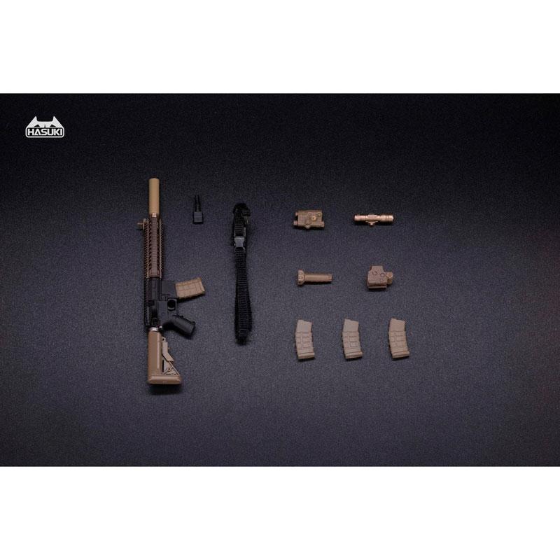 WM-04A アサルトライフルセット ブラックゴールド 1/12 アクション