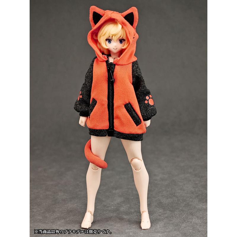 パーティアニマルガール ルームウェア 猫さんパーカー (ドール用