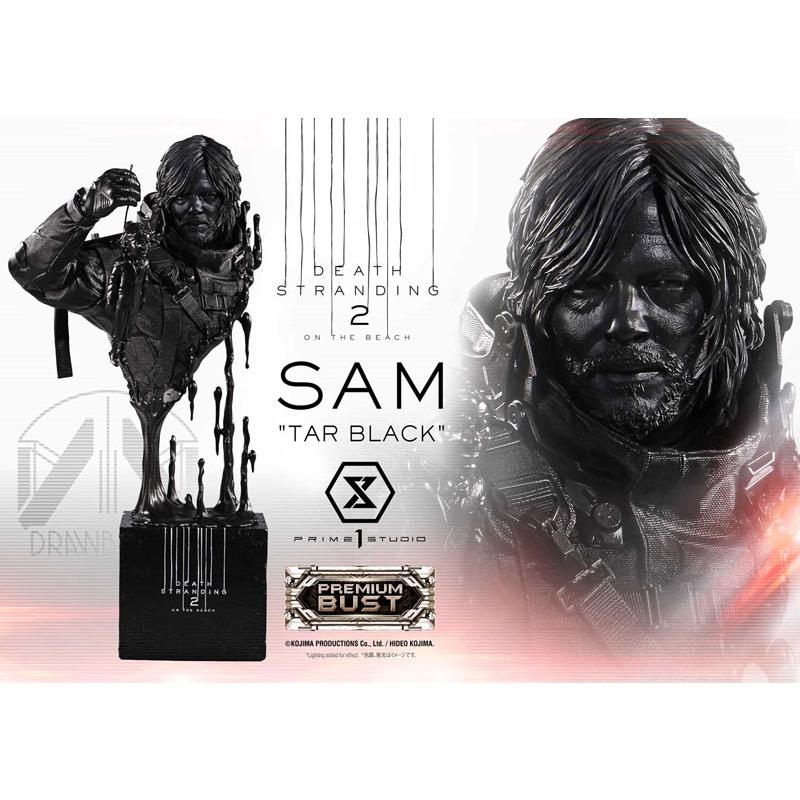 プレミアムバスト DEATH STRANDING 2： ON THE BEACH サム (タールブラック)[プライム1スタジオ]【同梱不可】【送料無料】《０６月予約》の画像
