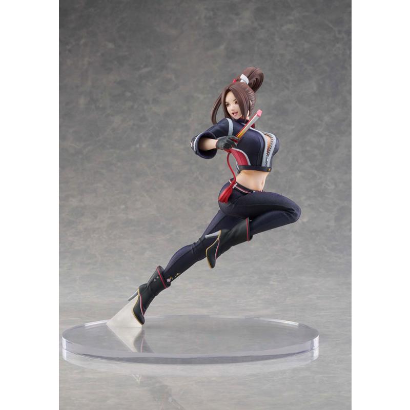【あみあみ限定特典】餓狼伝説 City of the Wolves 不知火舞 1/7 完成品フィギュア[GOLDENHEAD+]【送料無料】《１０月予約》の画像