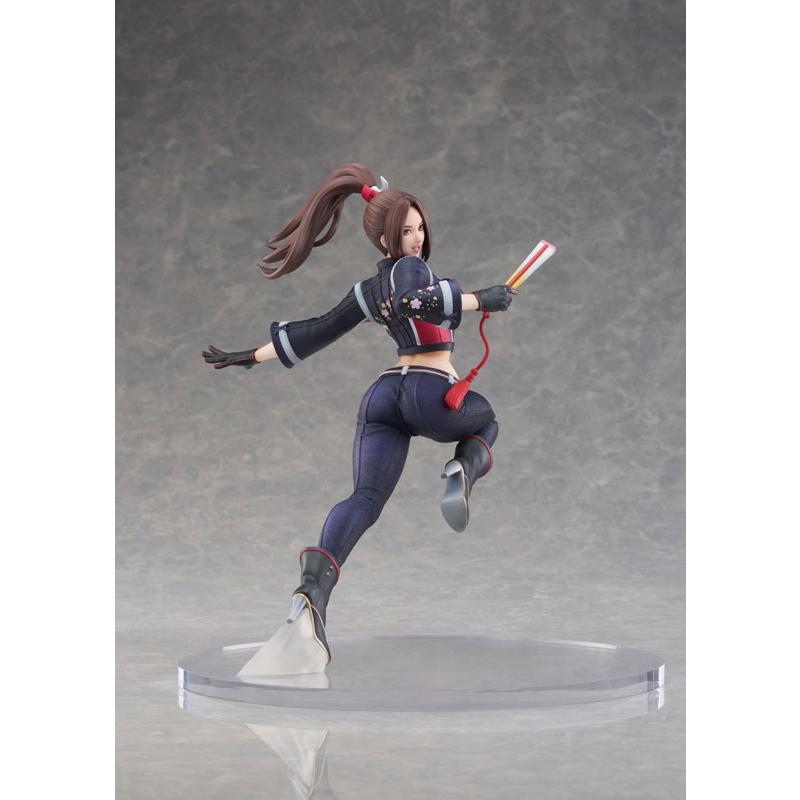【あみあみ限定特典】餓狼伝説 City of the Wolves 不知火舞 1/7 完成品フィギュア[GOLDENHEAD+]【送料無料】《１０月予約》の画像