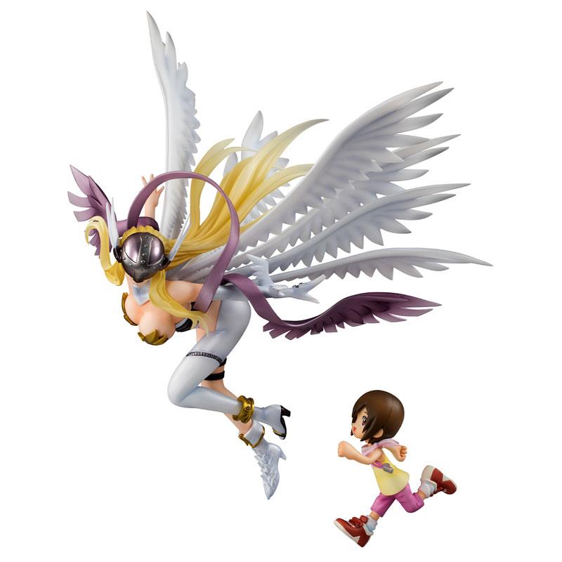 【未開封】G.E.M デジモン アドベンチャー　エンジェウーモン＆八神ヒカリ メガハウス 【限定販売】G.E.M.シリーズ デジモンアドベンチャー