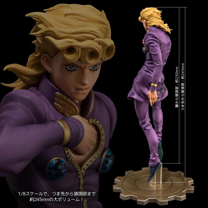 アニメ『ジョジョの奇妙な冒険 黄金の風』 FIGURE MUSEUM ジョルノ・ジョバァーナ 1/8 完成品フィギュア[千値練]【送料無料】《０９月予約》の画像
