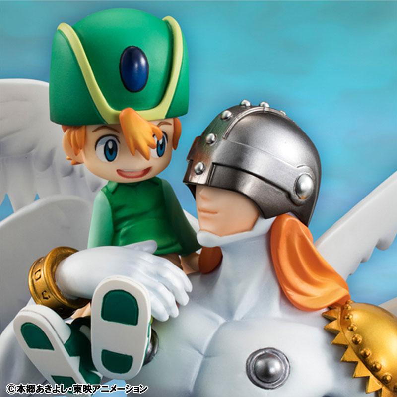 【限定販売】G.E.M.シリーズ デジモンアドベンチャー エンジェモン＆高石タケル 完成品フィギュア（再販）[メガハウス]《０８月予約》の画像