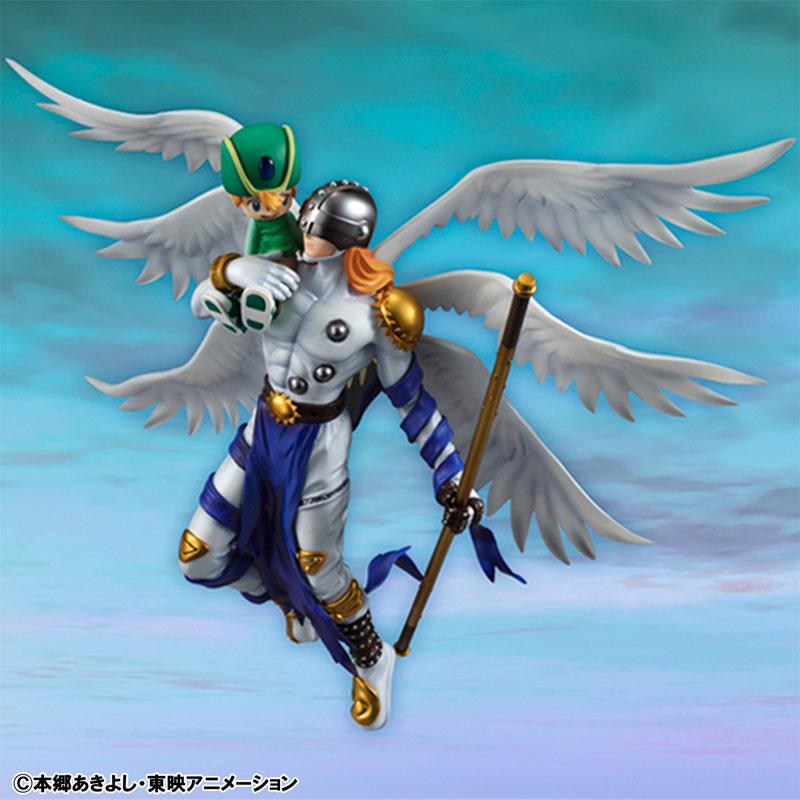 【限定販売】G.E.M.シリーズ デジモンアドベンチャー エンジェモン＆高石タケル 完成品フィギュア（再販）[メガハウス]《０８月予約》の画像