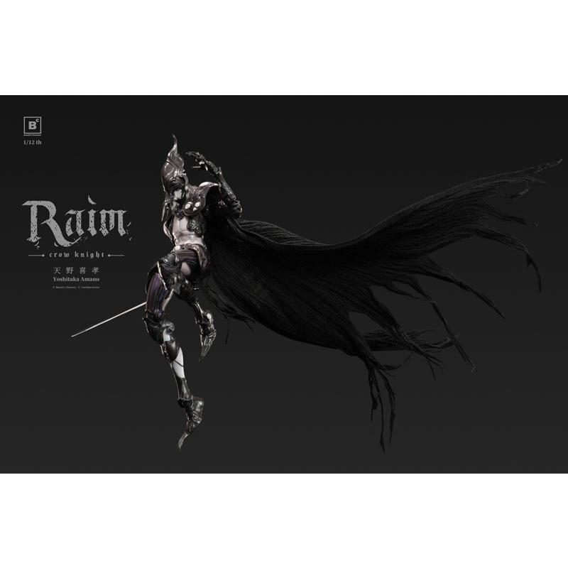 【特典】Beautiful Chemistry x 天野喜孝 クロウナイト - 鴉狩 Raim 1/12 完成品アクションフィギュア[Underverse]《０１月予約》の画像