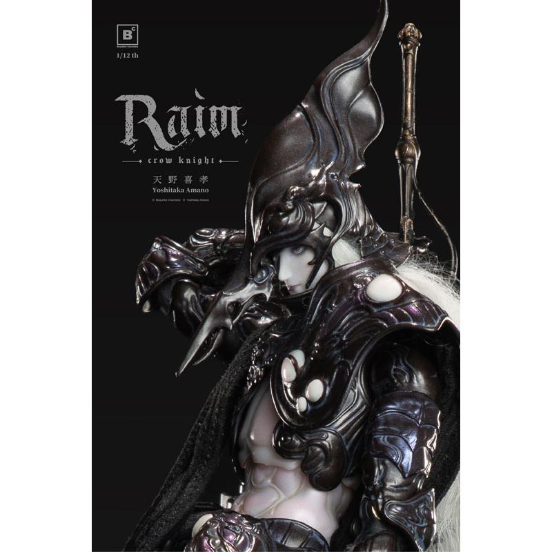 【特典】Beautiful Chemistry x 天野喜孝 クロウナイト - 鴉狩 Raim 1/12 完成品アクションフィギュア[Underverse]《０１月予約》の画像