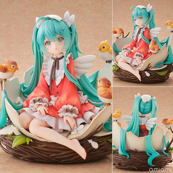 初音ミク 小鳥Ver. 1/7 完成品フィギュア[海洋堂]《０１月予約》の画像