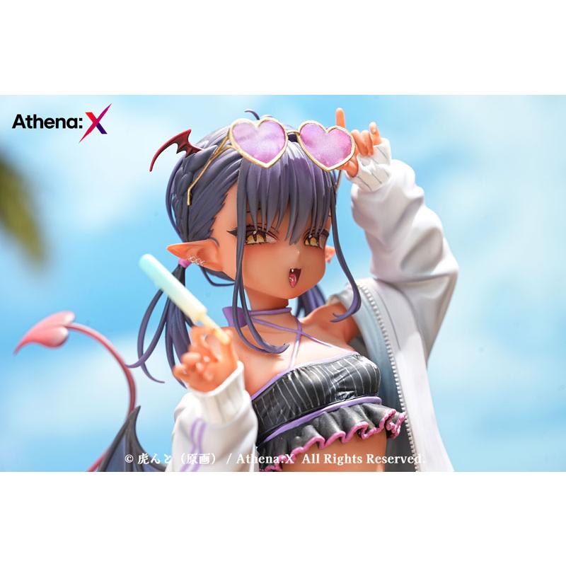 特典】褐色サキュバスちゃん 1/6 完成品フィギュア[Athena：X]【送料